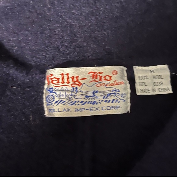 Vintage Talley Ho Blazer Type Wool Sweater - Picture 6 of 6